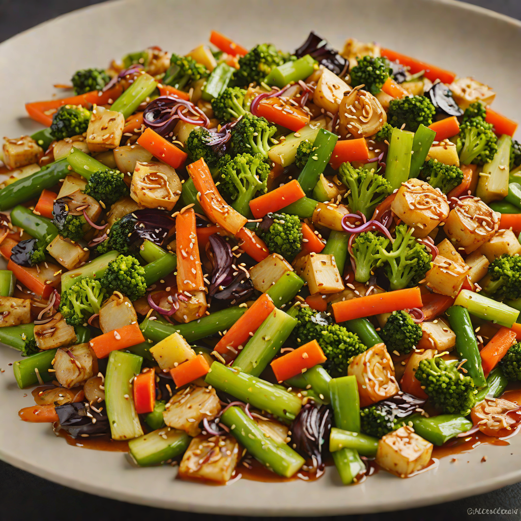 Stir-Fried Seasonal Vegetables with Waldhonig Glaze