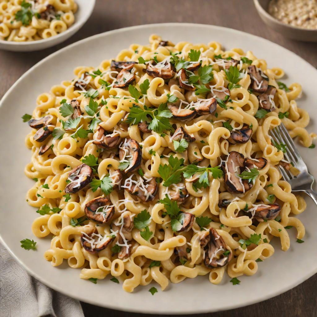 Spätzle with Creamy Mushroom and Swabian Onion Gravy