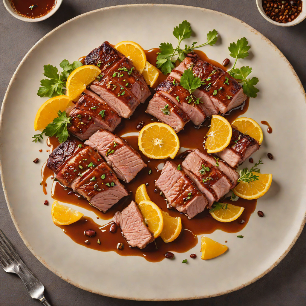 Spiced Grilled Duck Breast with Delta Waterfowl Citrus Glaze