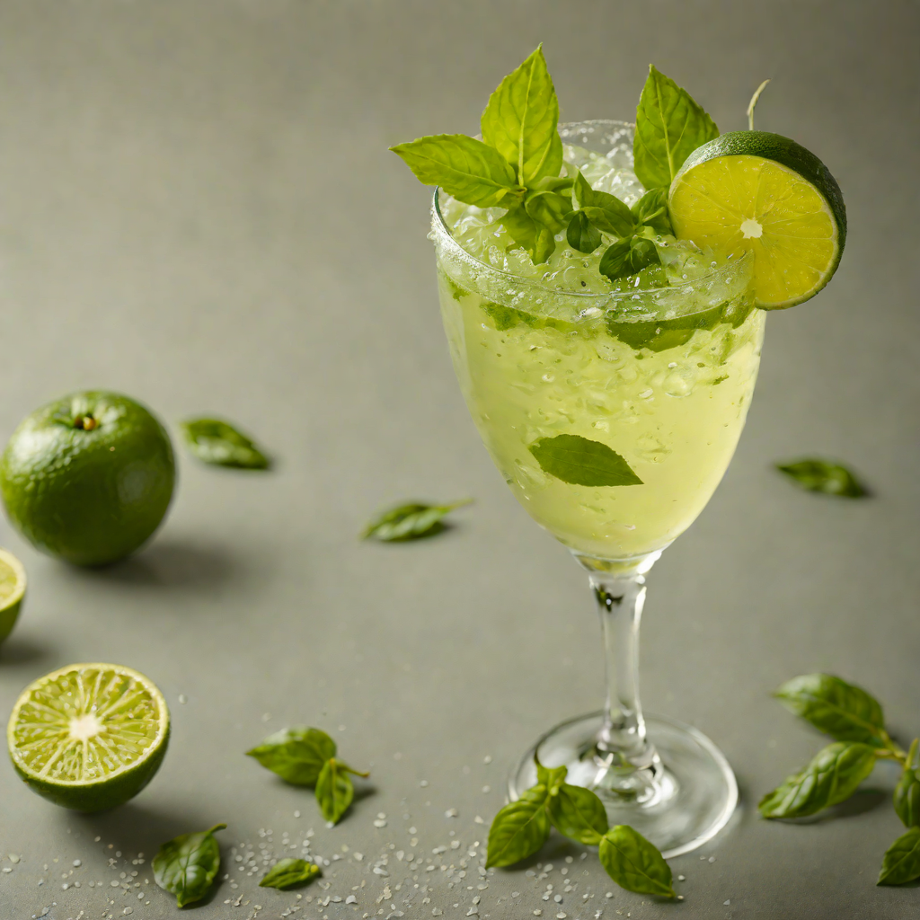 Muddled Basil Gin Daiquiri