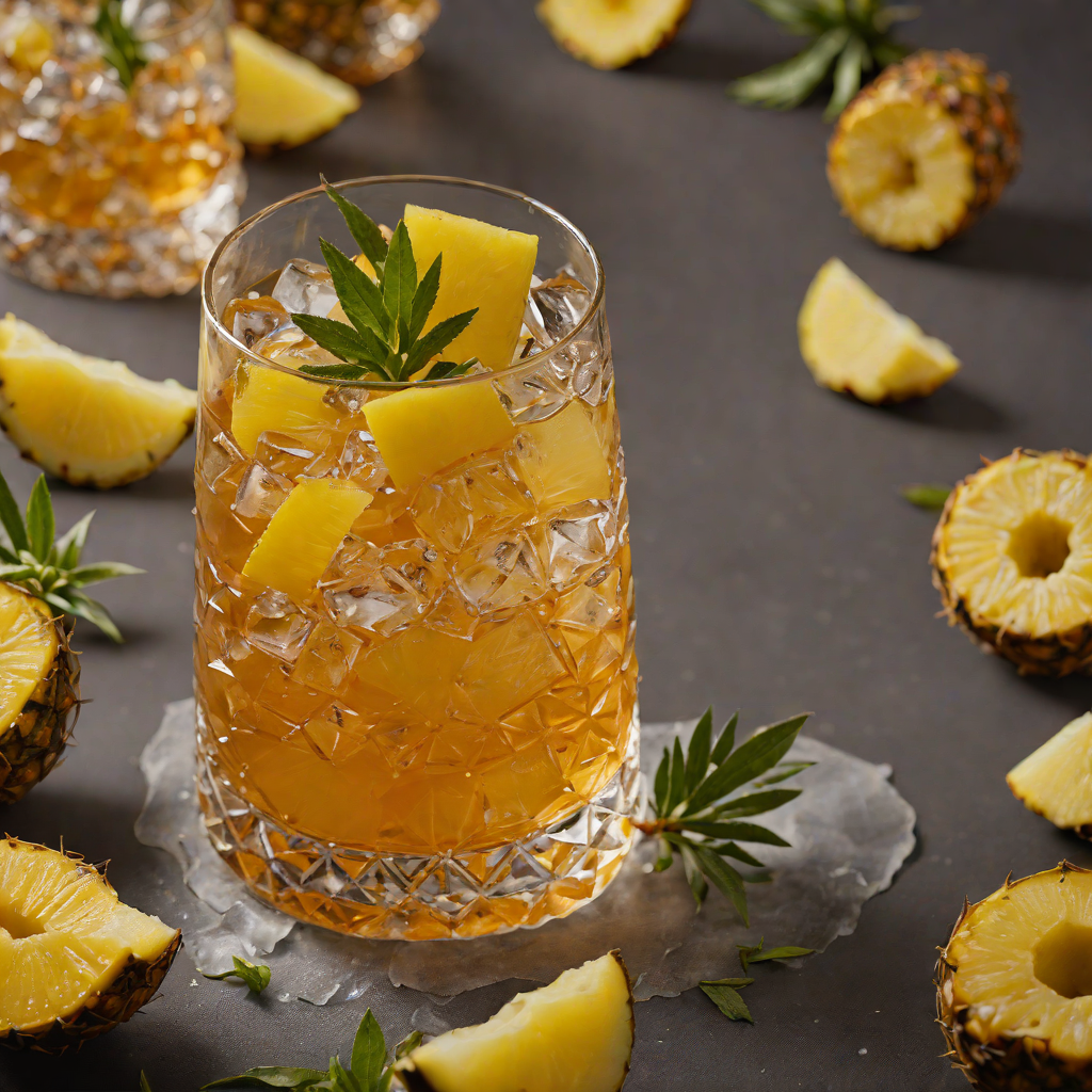 Tequila Smoked Pineapple Old Fashioned