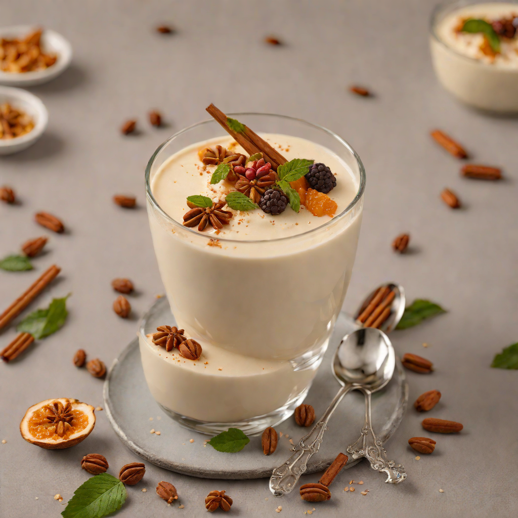 Vanilla Chai-Spiced Panna Cotta