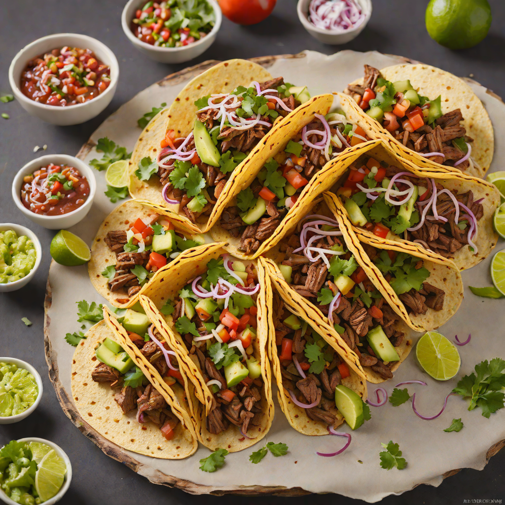 Grilled Texan Beef Tacos with Charred Onion Salsa