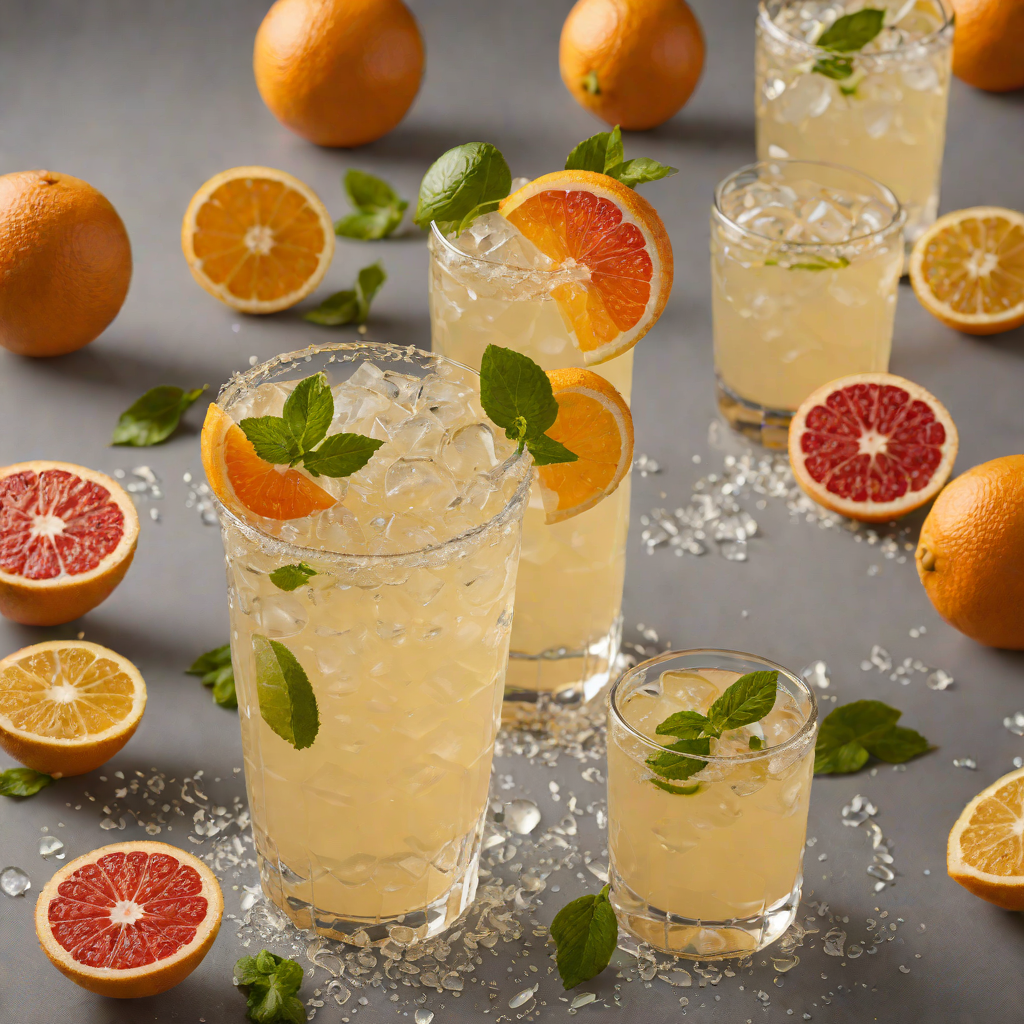Sparkling Tequila Grapefruit Fizz