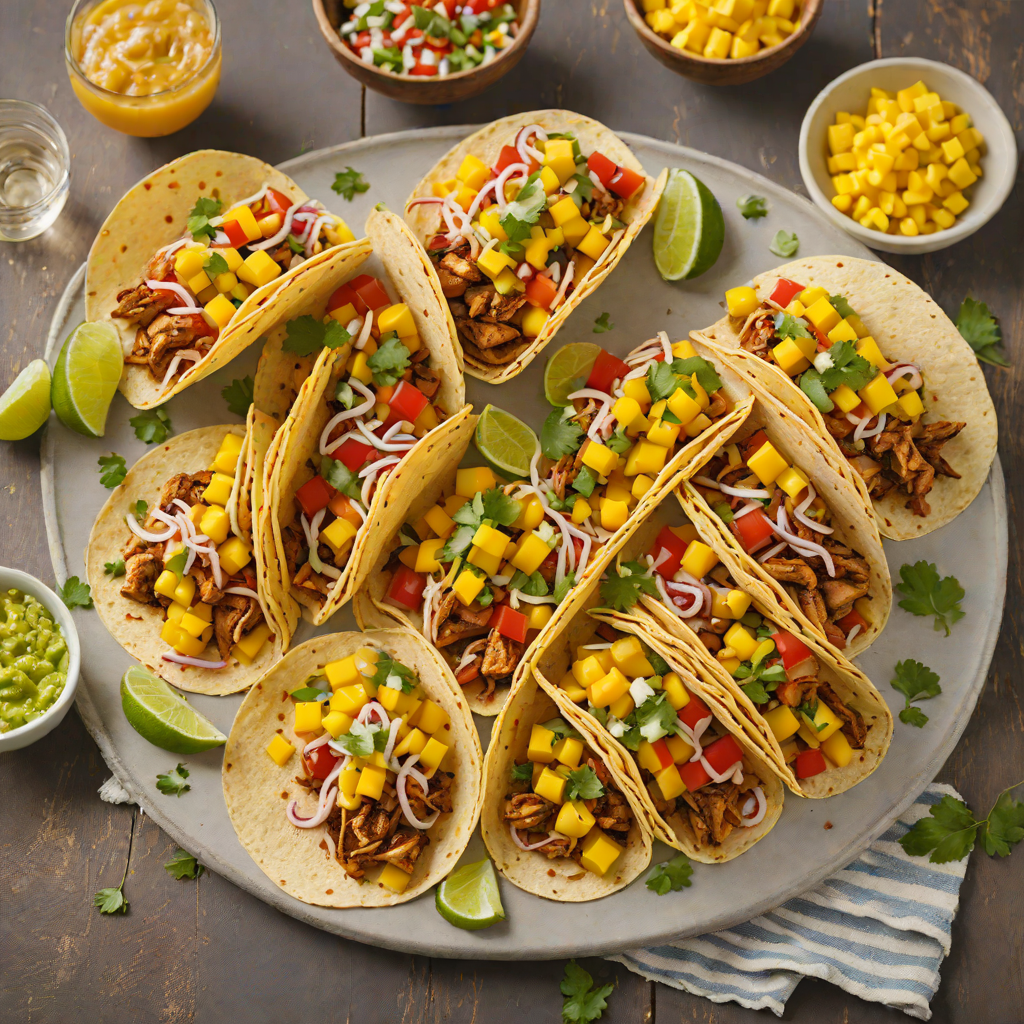 Bold Southwest Grilled Chicken Tacos with Mango Salsa