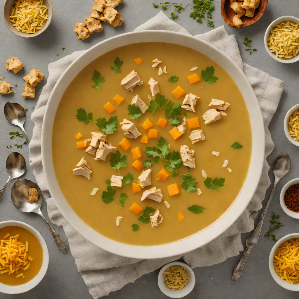 Ginger-Turmeric Chicken Soup for Respiratory Comfort