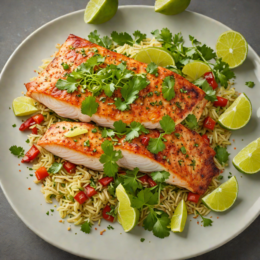 Pan-Seared Gulf Red Snapper with Cilantro-Lime Butter