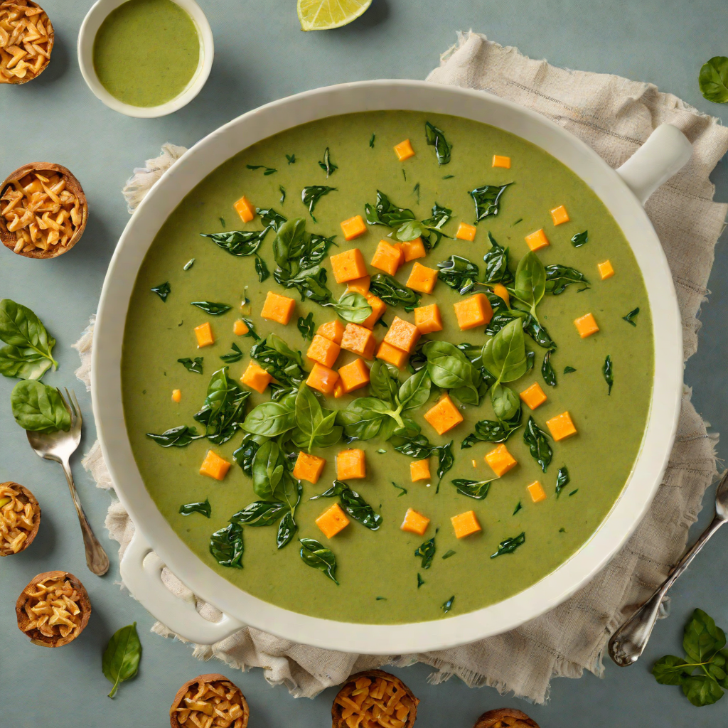 Frozen Spinach and Sweet Potato Soup