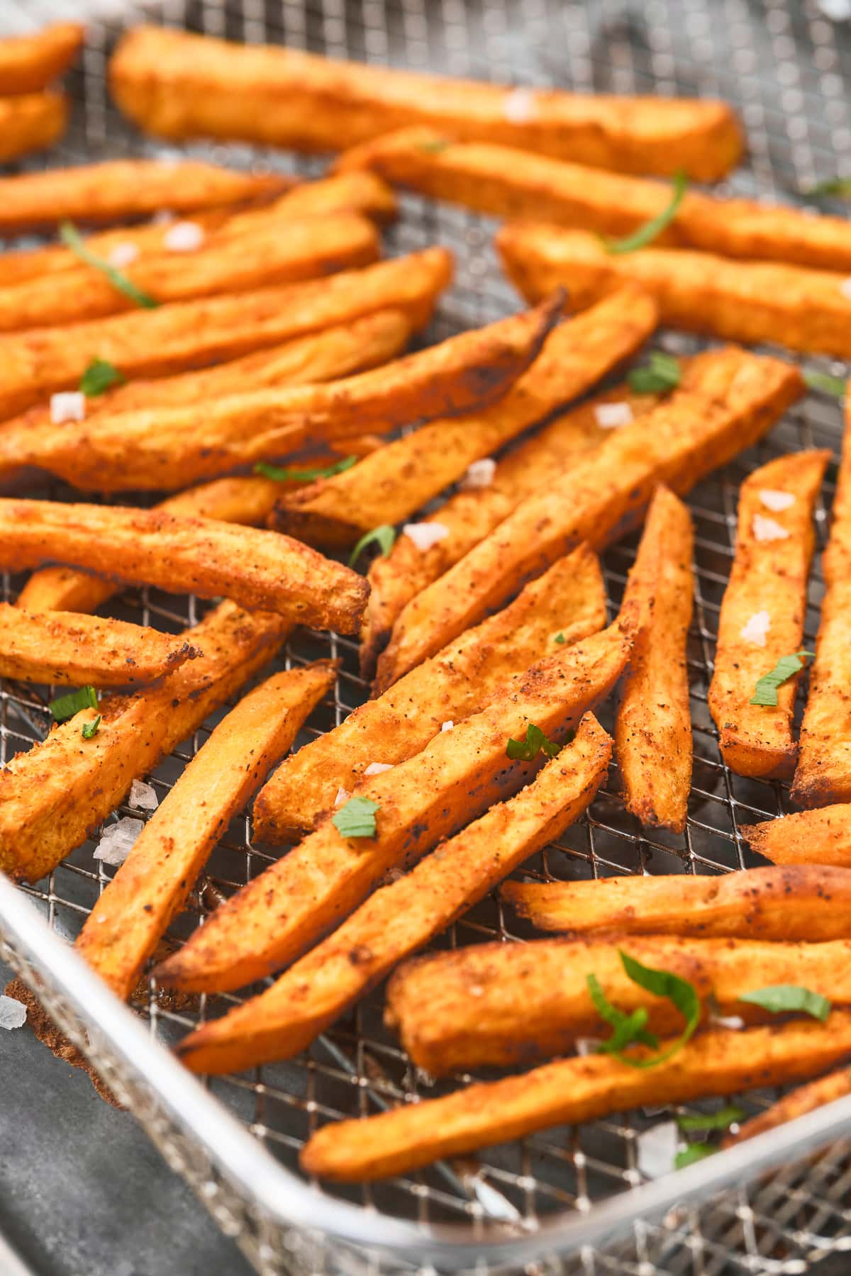 Air Fryer Rosemary Sweet Potato Fries