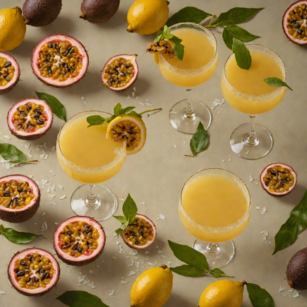 Tropical Rum and Passionfruit Daiquiri