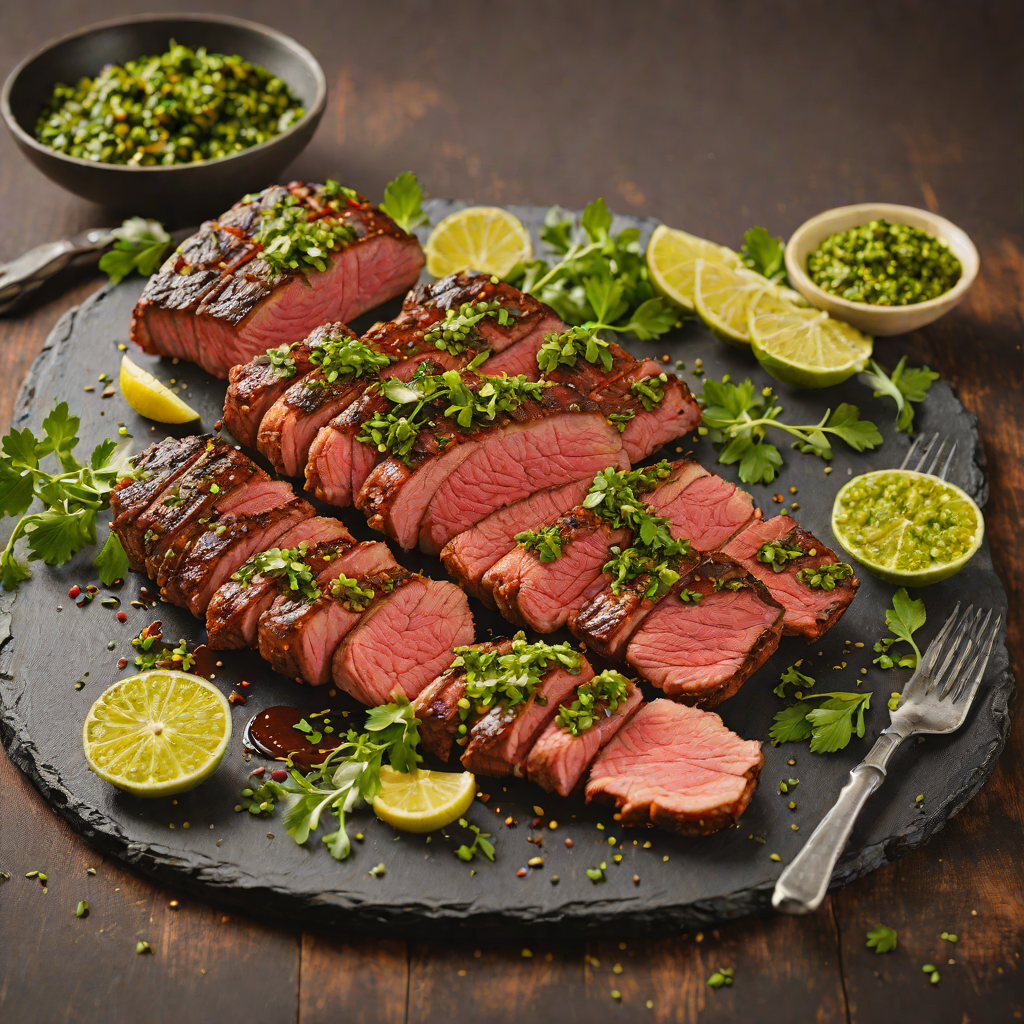 Churrasco-Style Fire-Roasted Picanha with Chimichurri