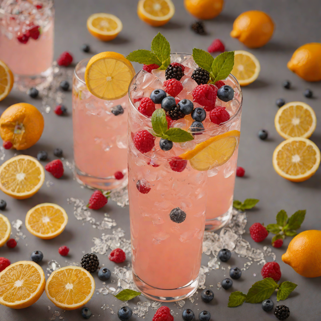 Shaken Citrus Berry Fizz