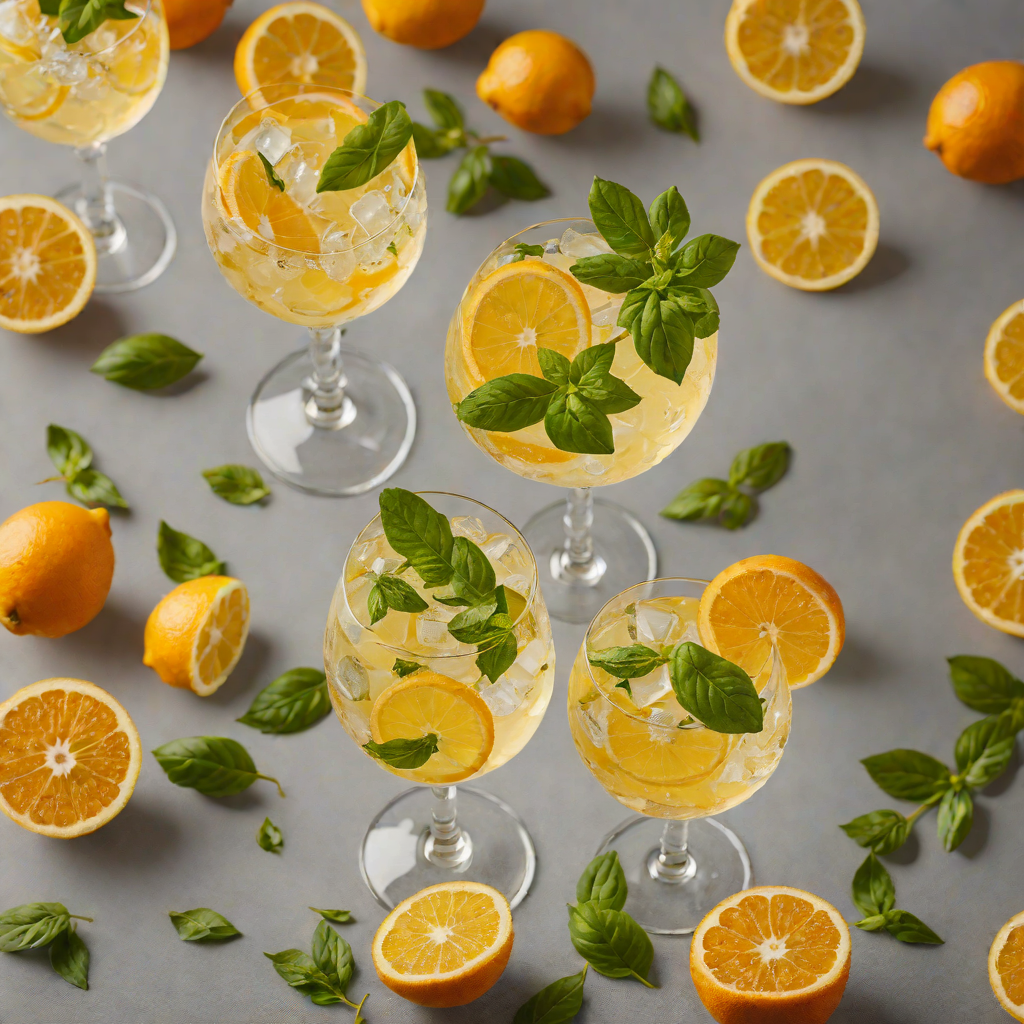 Citrus Basil St-Germain Spritz