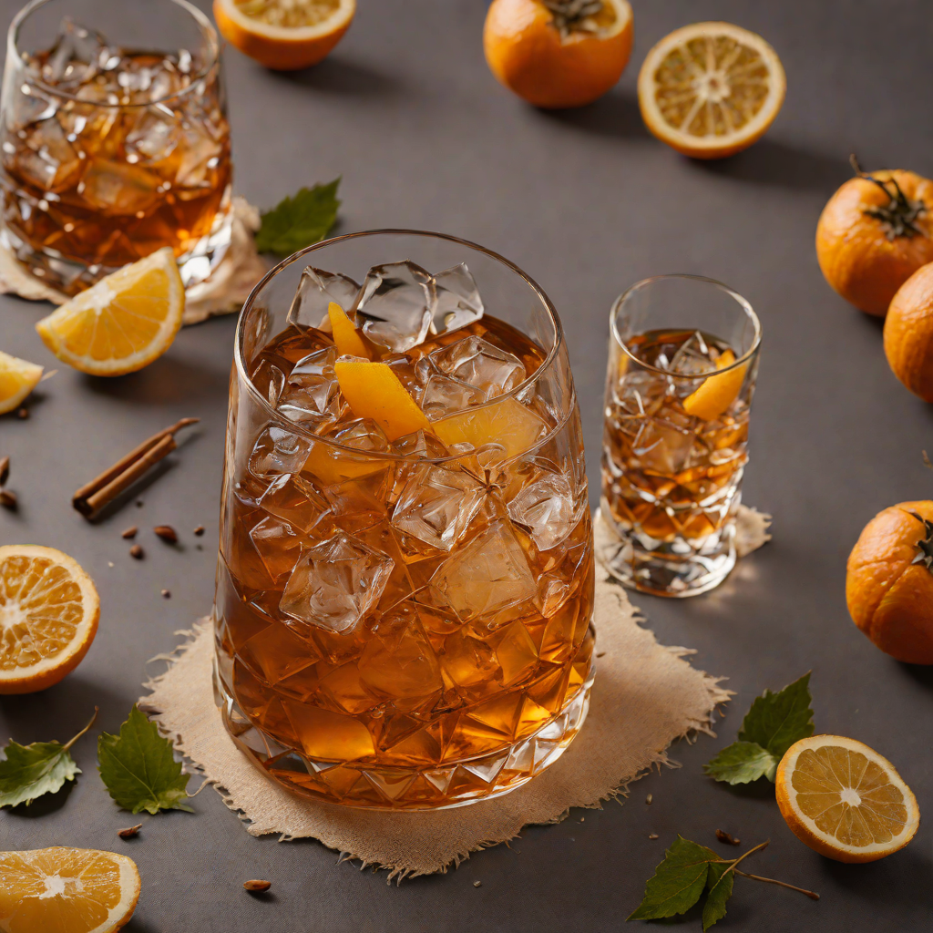 Smoky Maple-Infused Mezcal Old Fashioned