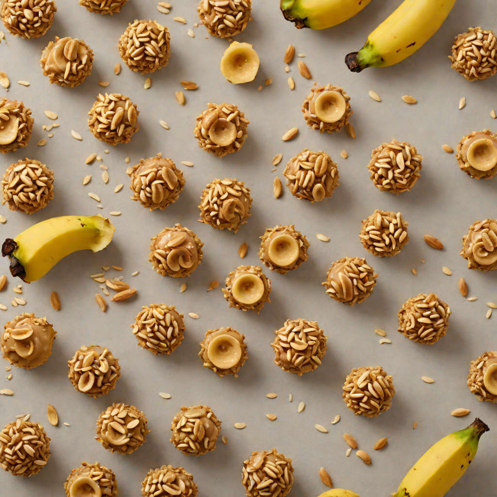 No-Bake Peanut Butter Banana Oat Bites