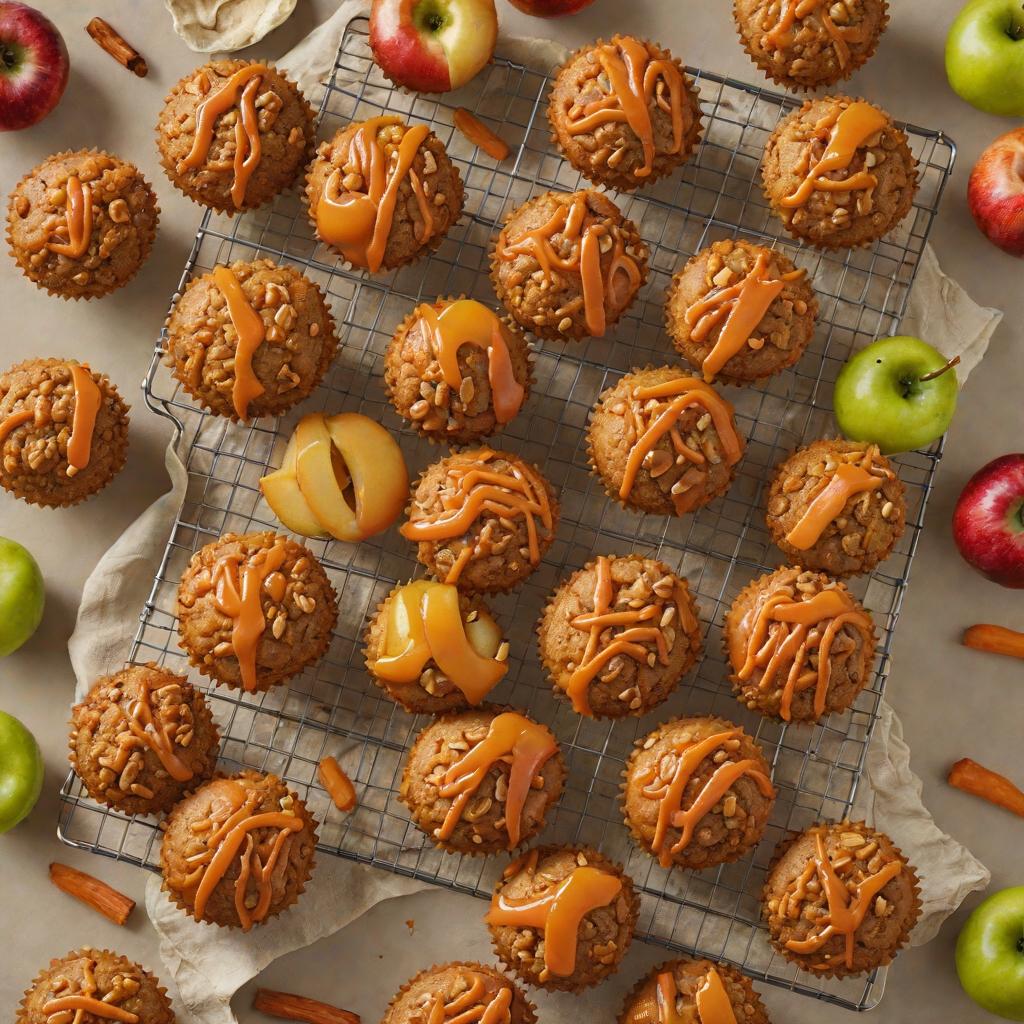 Honey-Glazed Carrot and Apple Muffins