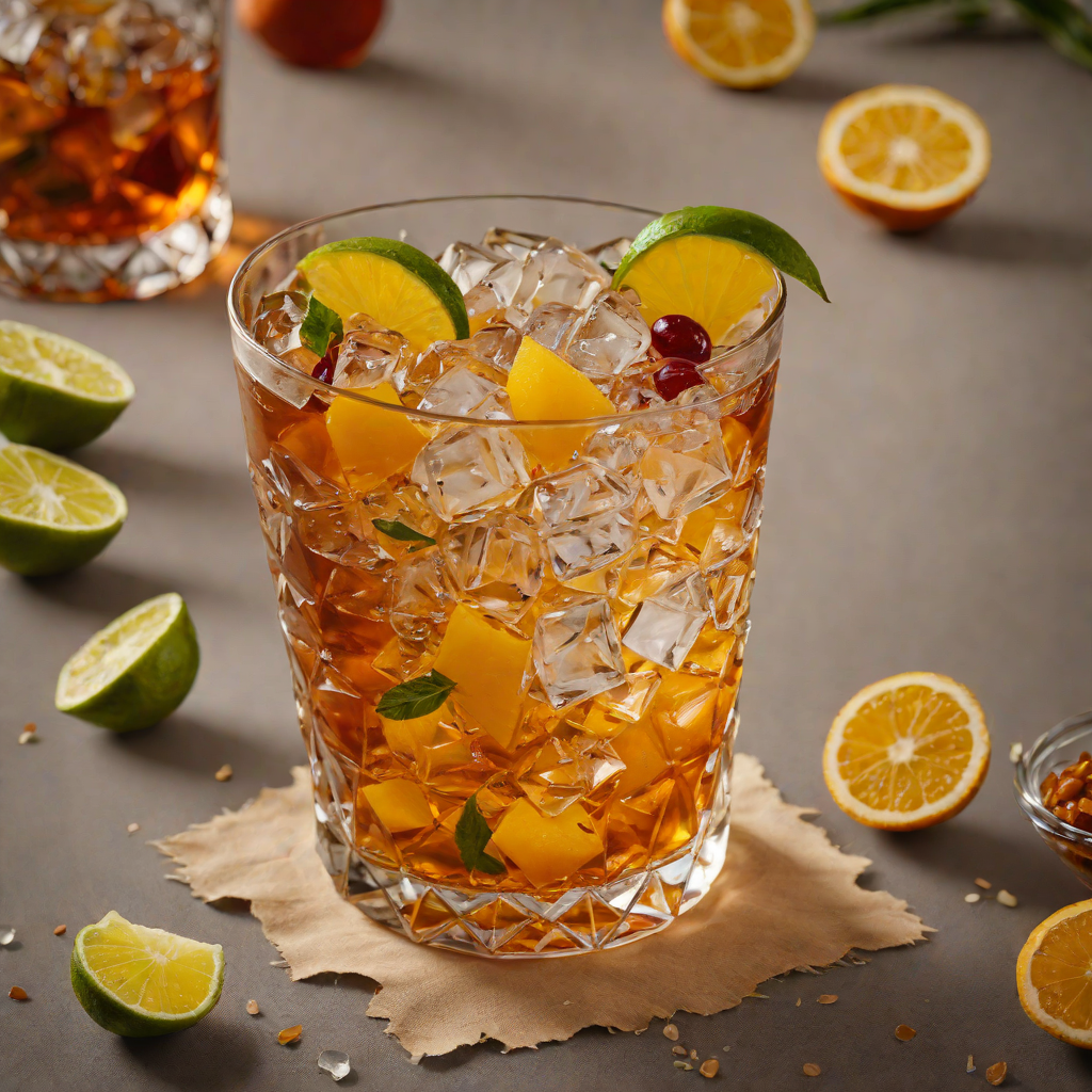 Stirred Tropical Rum Old Fashioned