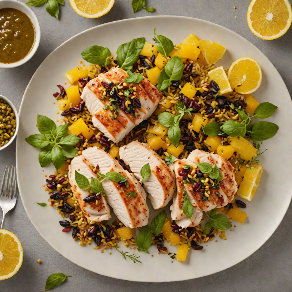 Pan-Seared Chicken with Citrus and Olive Tapenade