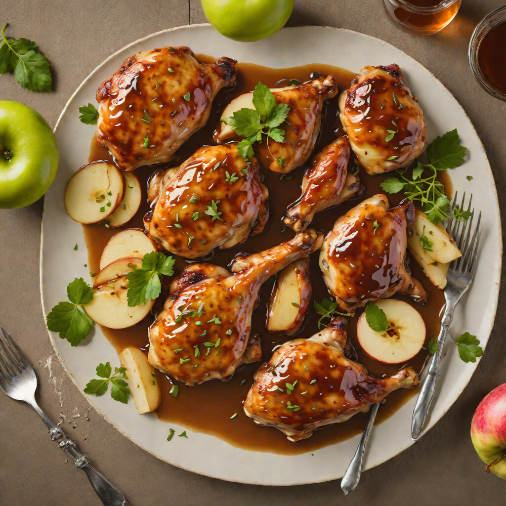 Pan-Seared Chicken with Regional Apple Cider Glaze