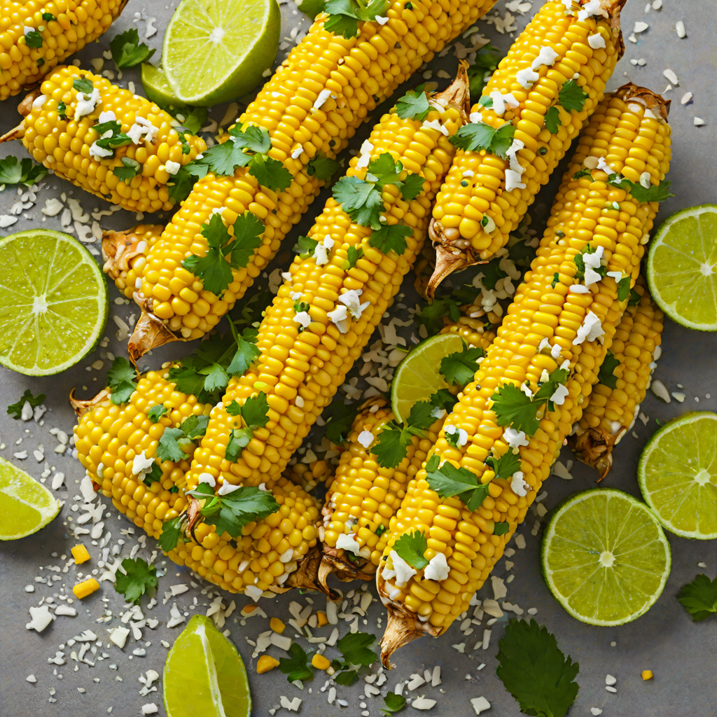 Grilled Chili-Lime Corn with Cotija and Cilantro