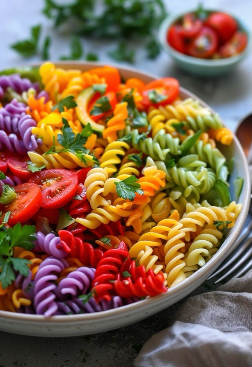 Game of Flavors Colorful Pasta