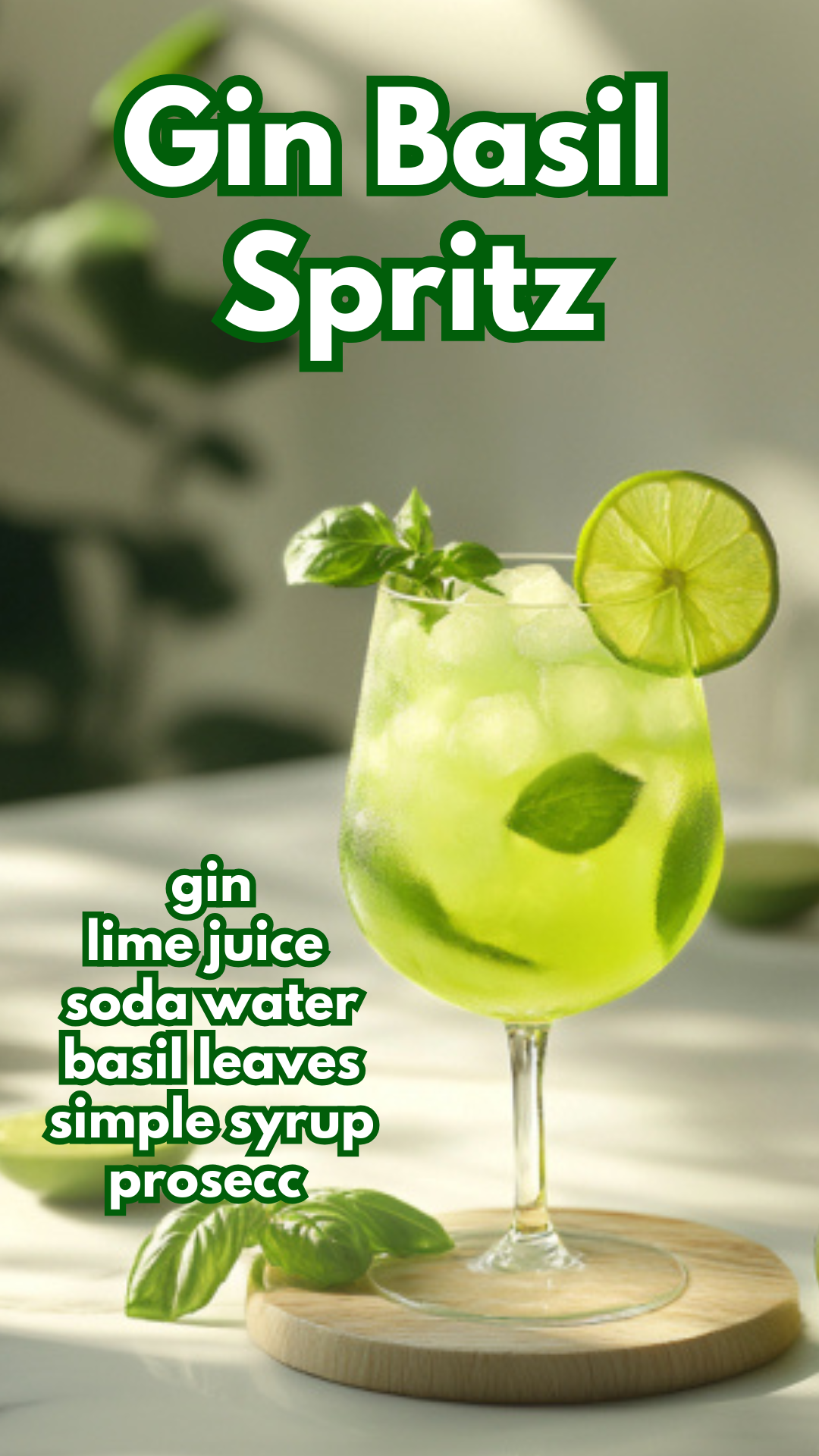 Herbal Gin Popular Spritz