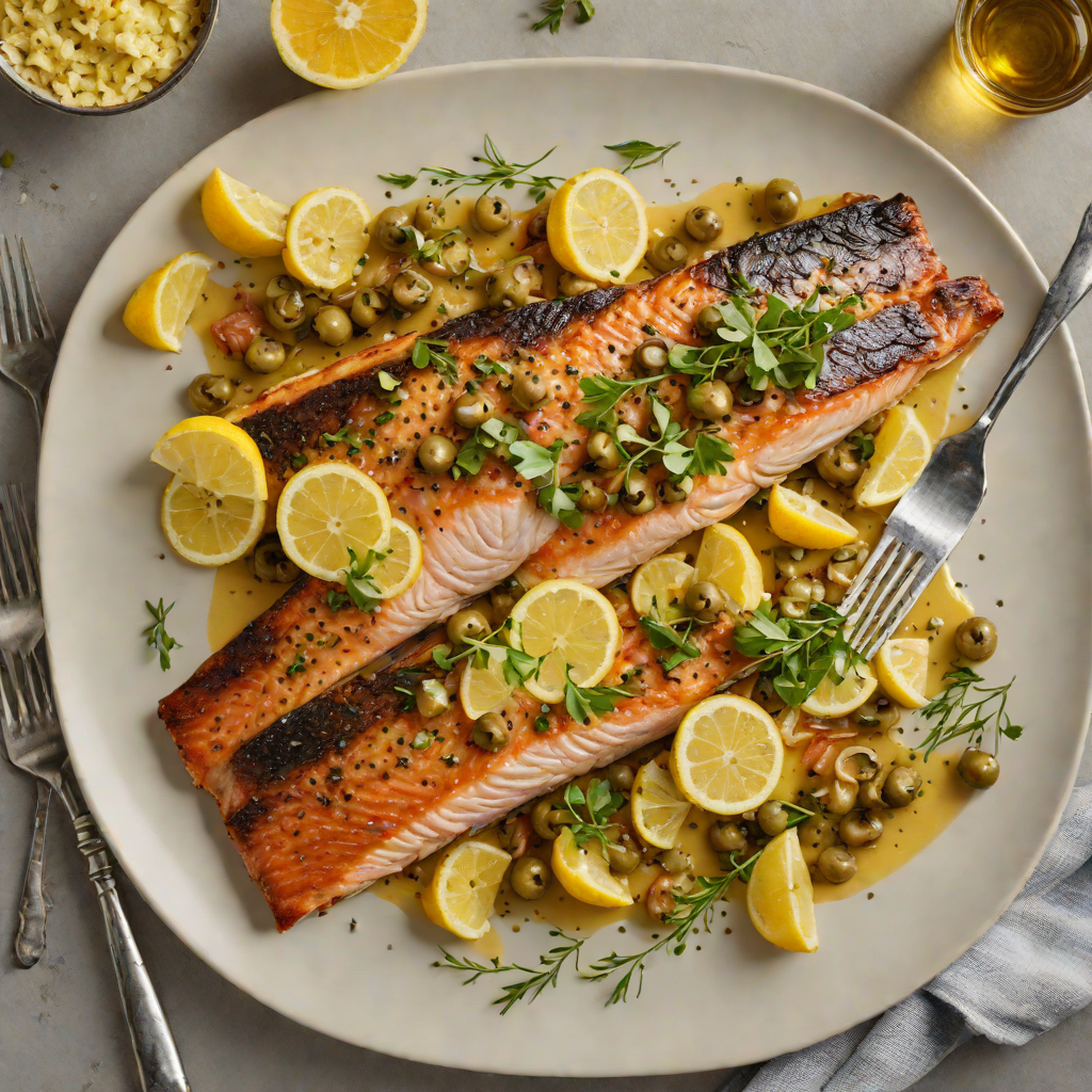 Pan-Seared Regional Trout with Lemon-Caper Butter