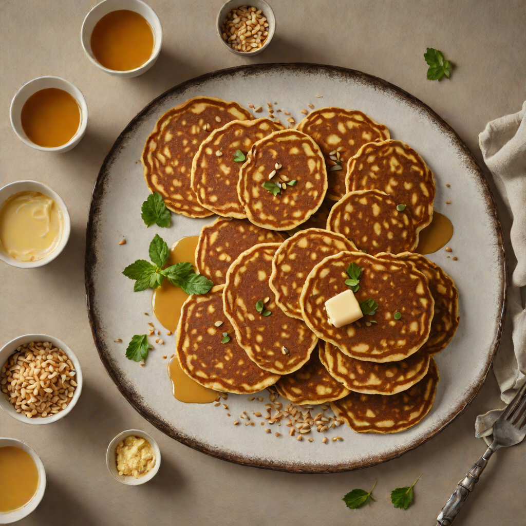 Pan-Fried Tibetan Buckwheat Pancakes with Yak Butter