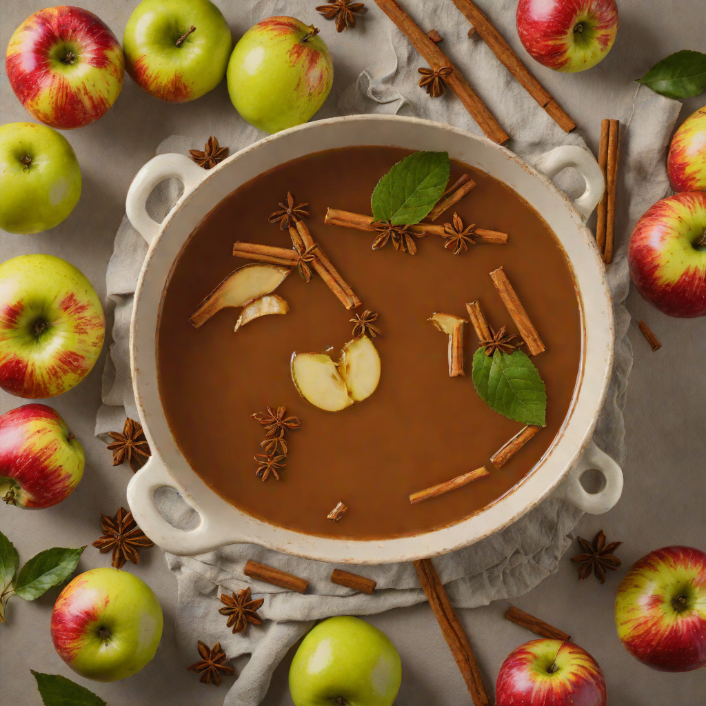 Warm Spice-Glazed Apple Toddy