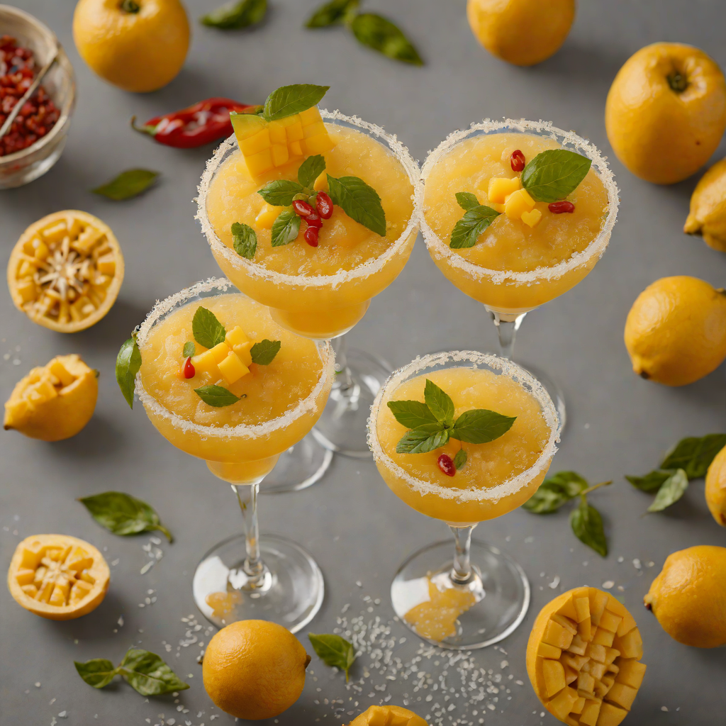 Frozen Mango Chili Margarita