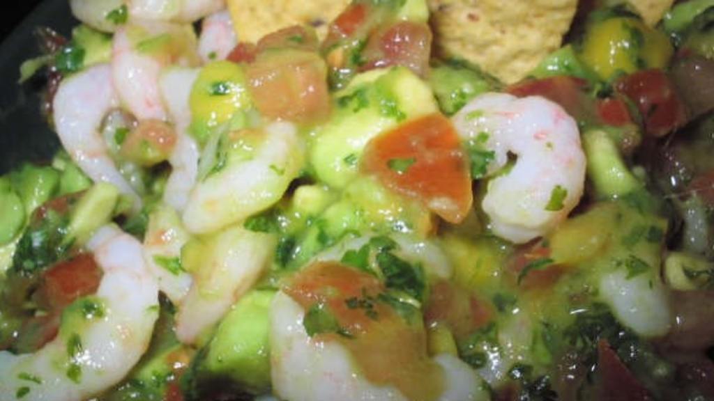 South Beach Mango Salsa with Shrimp