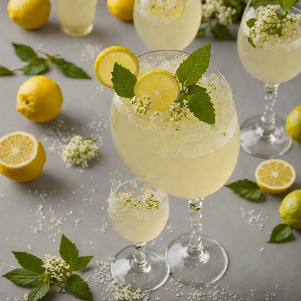Sparkling Elderflower French 75