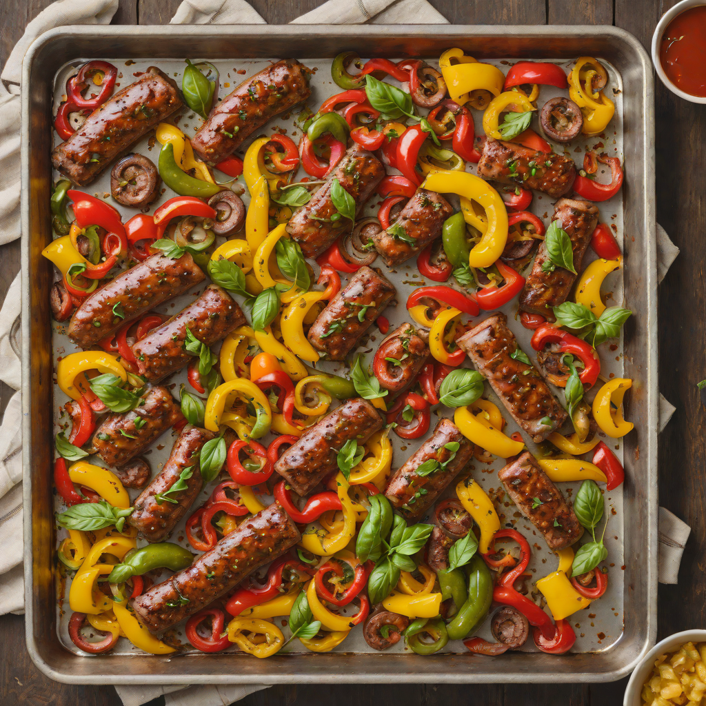 Midwest-Style Italian Sausage and Peppers Sheet Pan Dinner