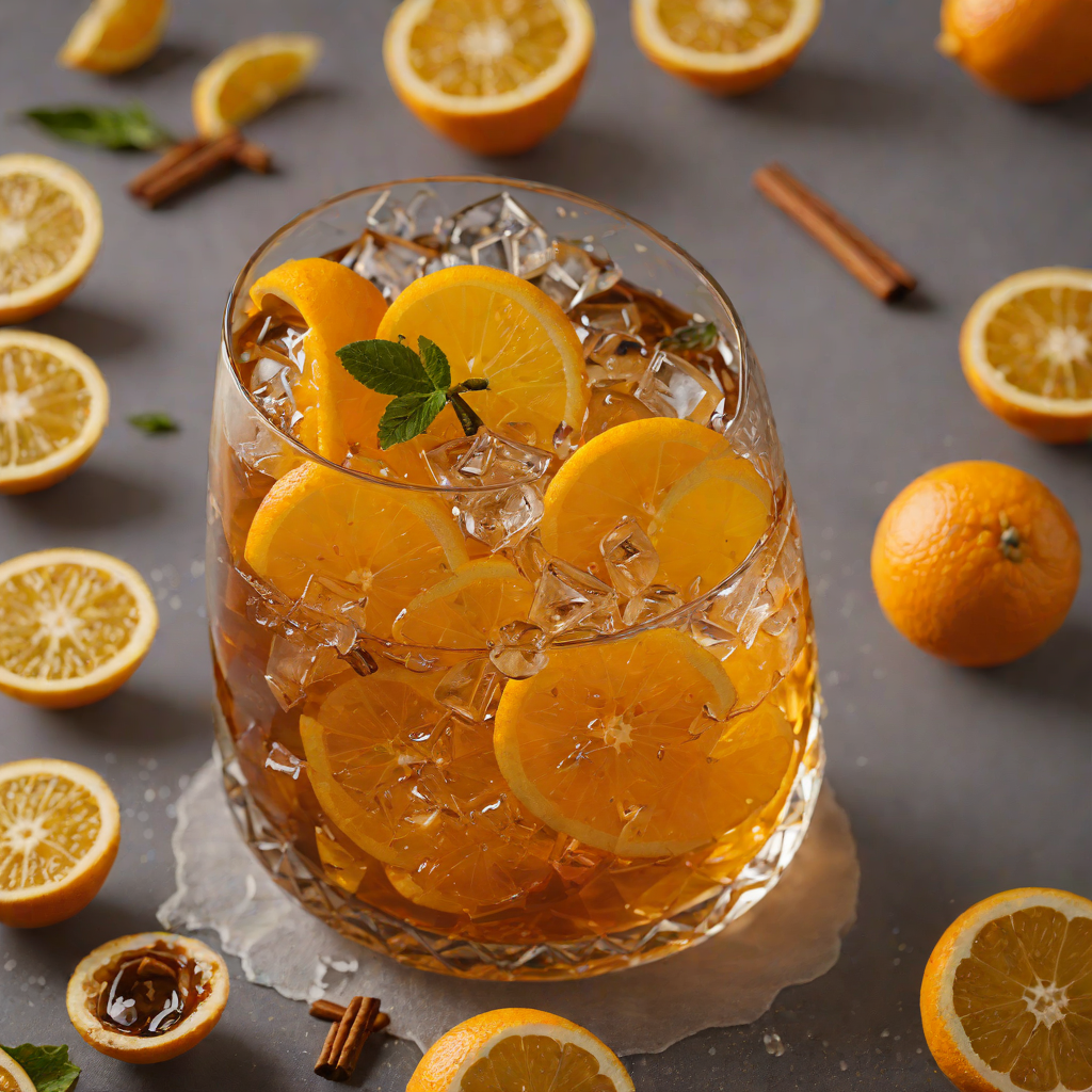 Citrus-Spiced Old Fashioned with Maple Syrup