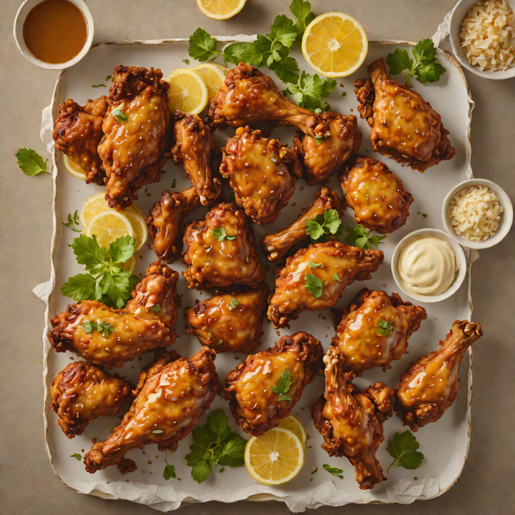 Honey-Glazed Southern Fried Chicken with Buttermilk Marinade