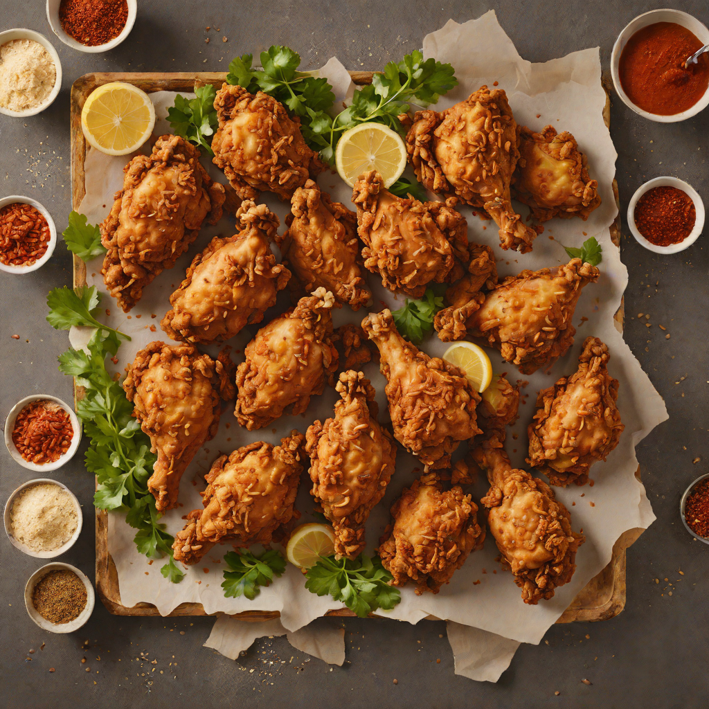 Buttermilk-Brined Fried Chicken with Creole Rub