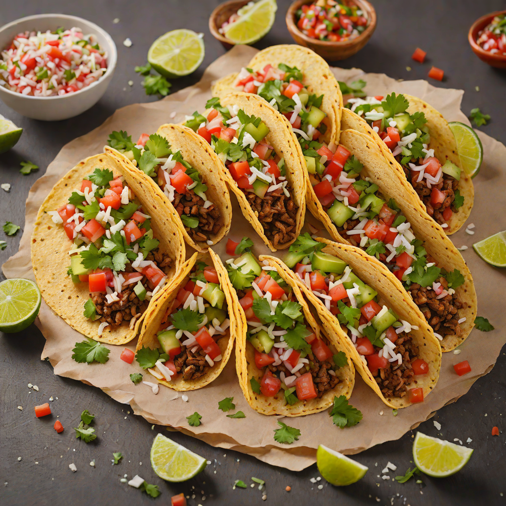 Ernesto's Mexican Street-Style Tacos with Fresh Pico de Gallo