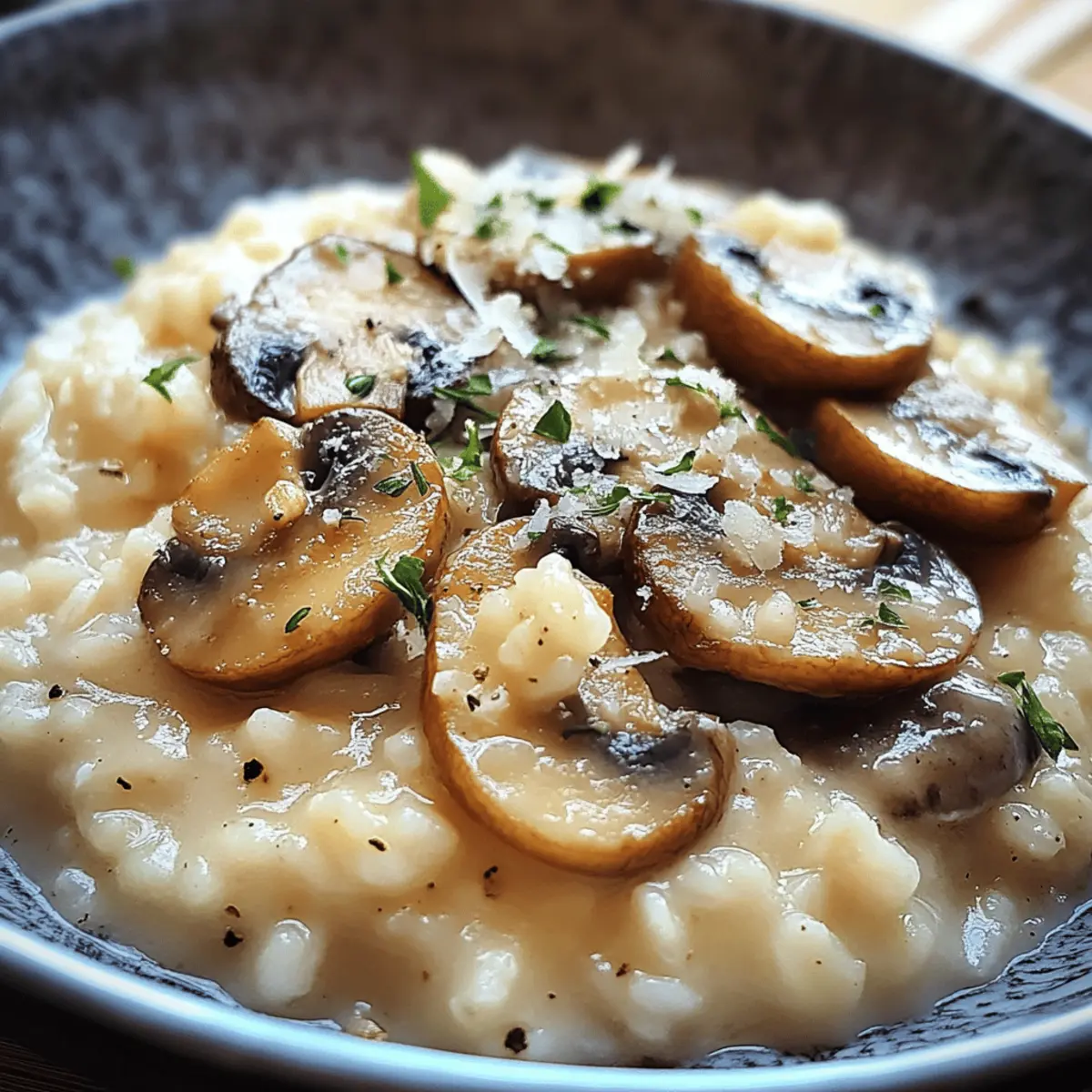 Best-Kept Secret Mushroom Risotto