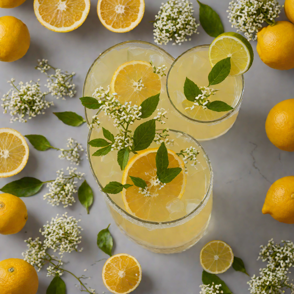 Citrus Bloom Sour with Elderflower
