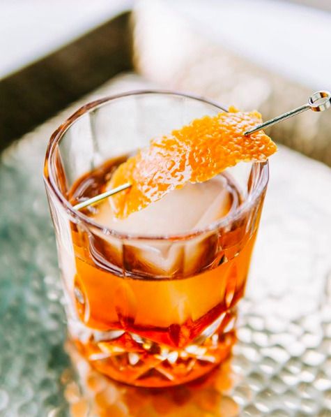 Cardamom-Spiced Coffee Old Fashioned