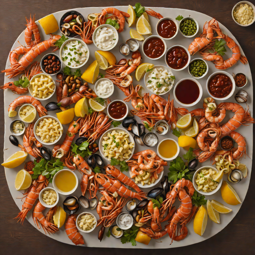 Microbrew-Infused Smoked Seafood Platter