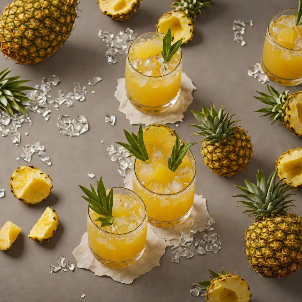 Shaken Pineapple Rum Sour