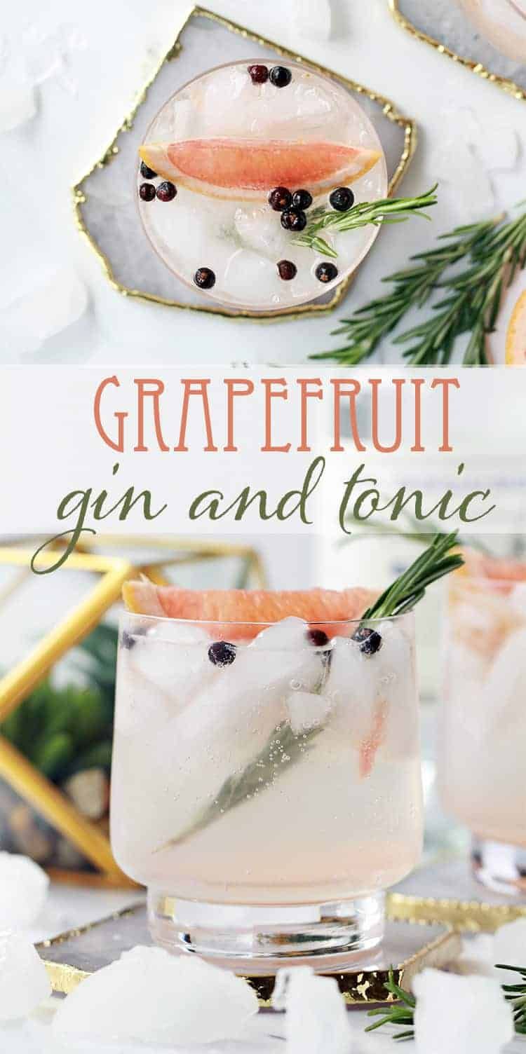 Herbal Gin and Grapefruit Sour