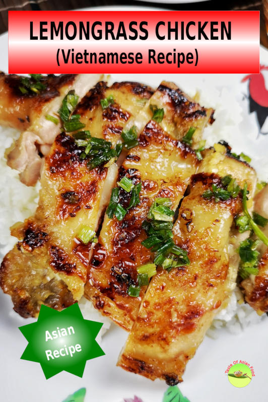 Pan-Fried Vietnamese Lemongrass Chicken Thighs