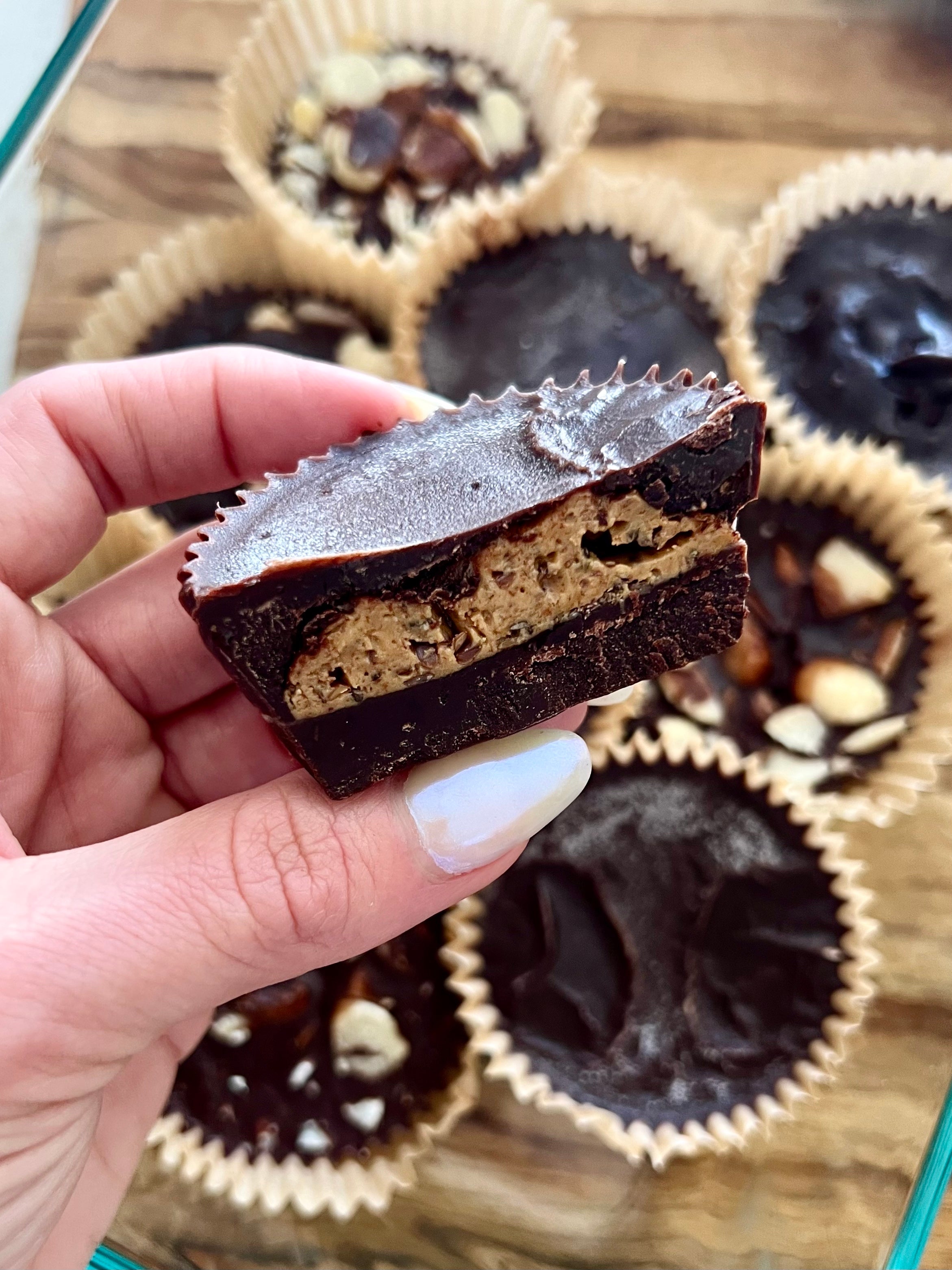 Microwave Chocolate Macadamia Nut Fat Bombs