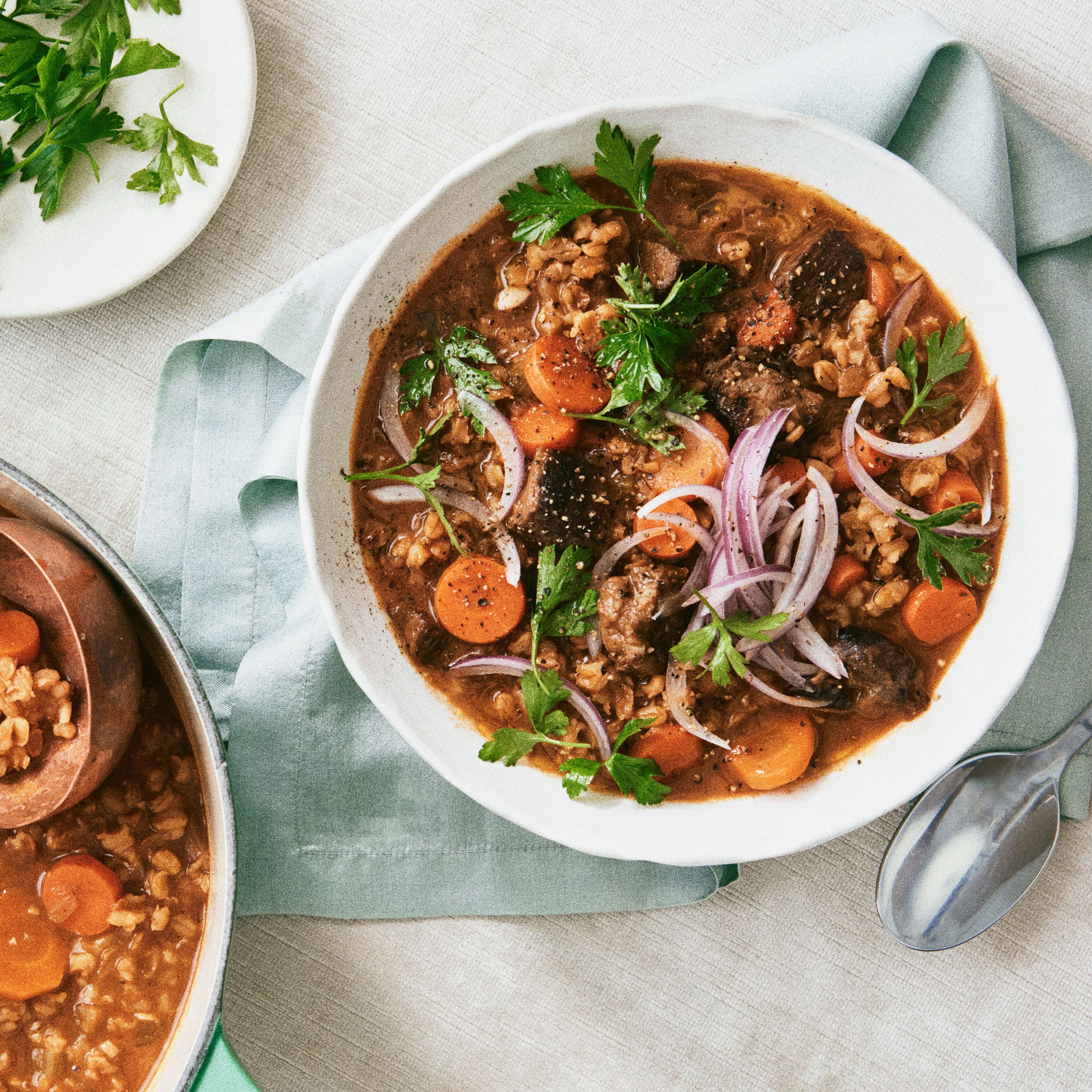 Virginia Beef and Barley Stew