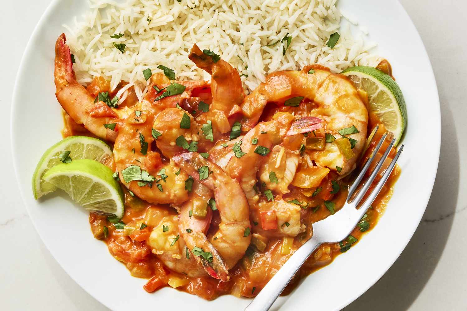Moqueca-Style Shrimp in Coconut Sauce
