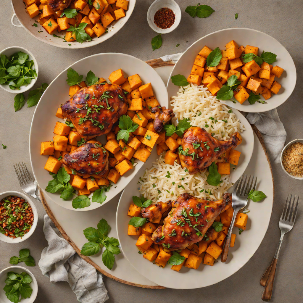 One-Pot Spiced Caribbean Chicken with Sweet Potatoes