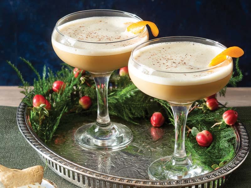 Spiced Dark Rum Coffee Flip