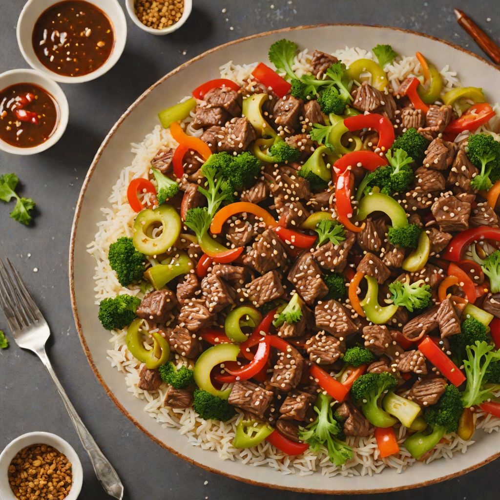 Whiskey and Black Pepper Beef Stir-Fry